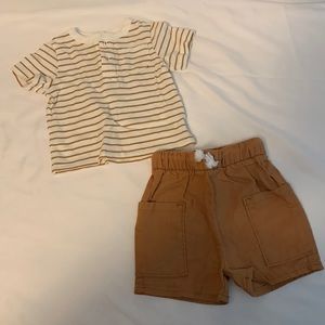 Little Co. Shirt and Shorts